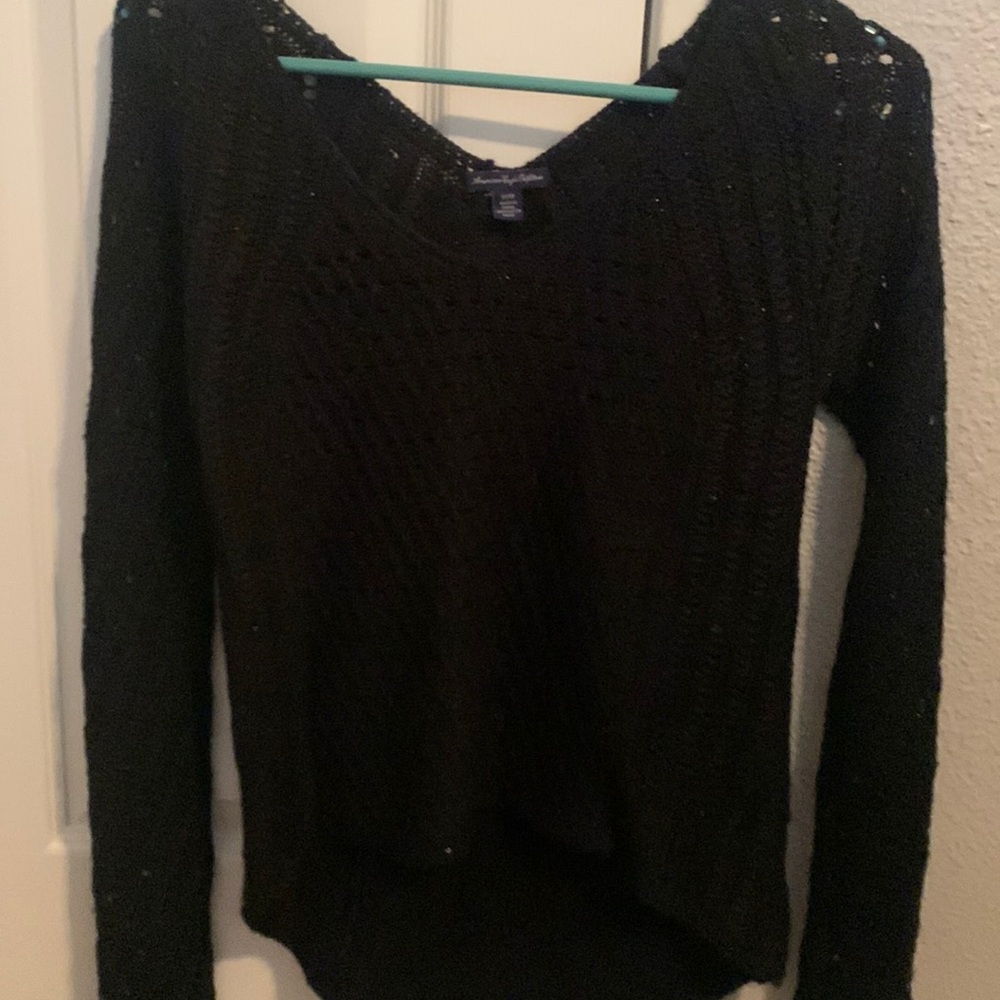 Black sweater
